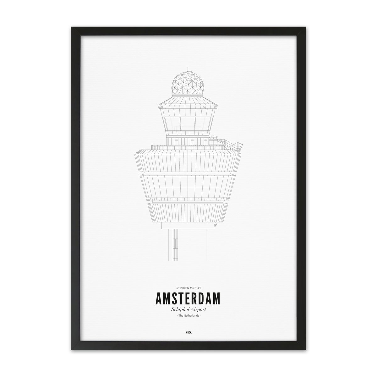 Affiches de Aéroport de Schiphol | WIJCK.